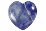 1.1" Polished Sodalite Hearts - Photo 2